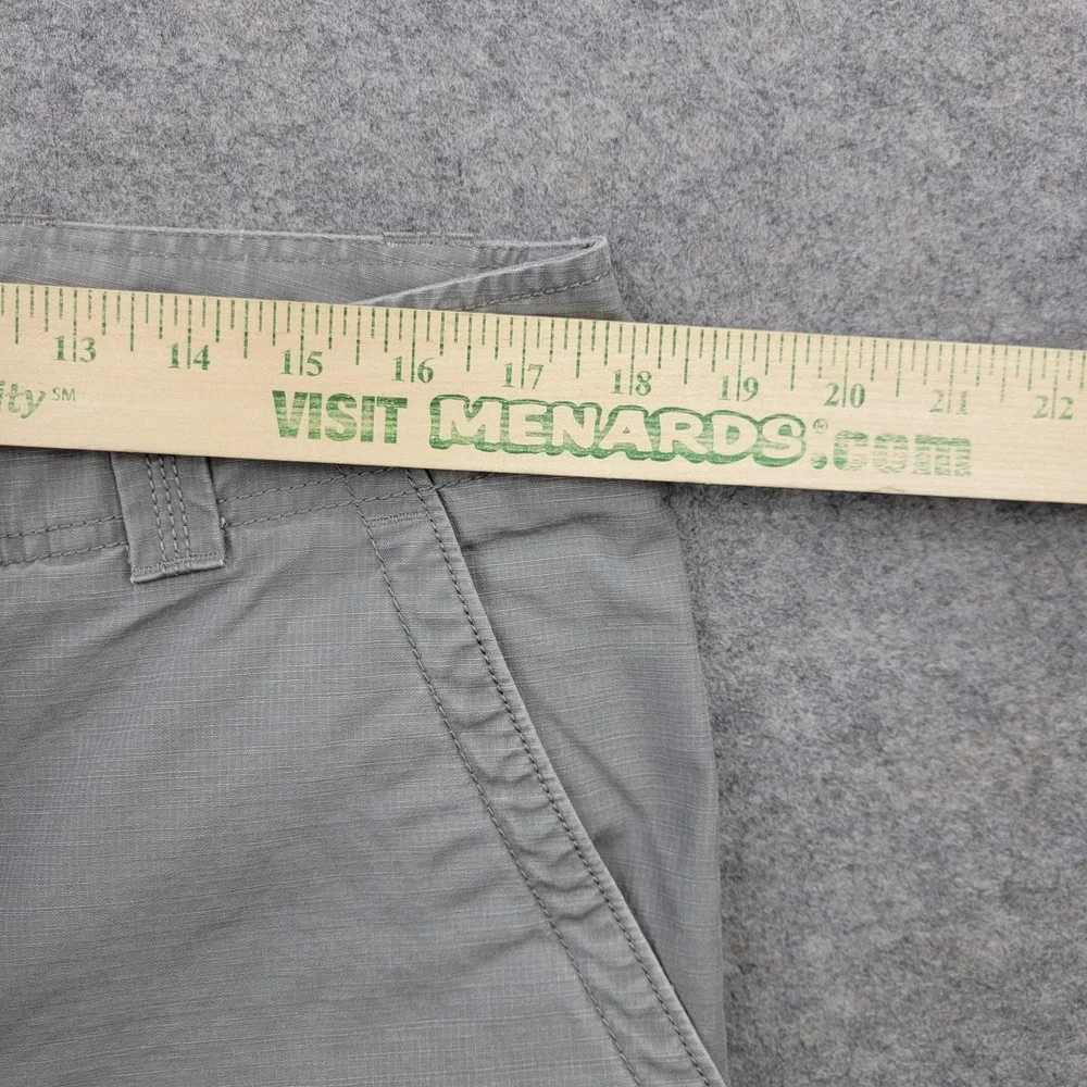 L.L. Bean Pants Mens 36x34 Gray Natural Fit Canvas Chino Straight Leg Casual